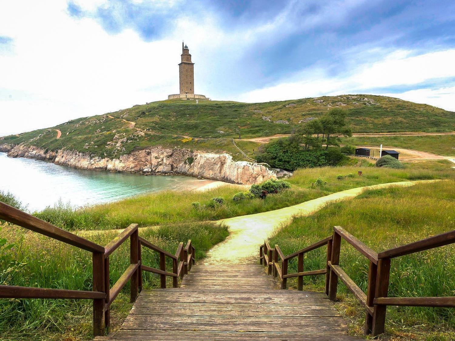 Sakura Homes Torre De Hercules 4 Plazas Ла Коруня Екстериор снимка
