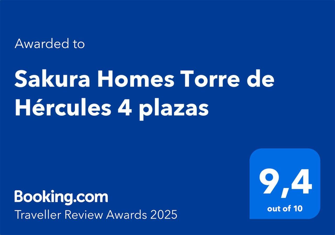 Sakura Homes Torre De Hercules 4 Plazas Ла Коруня Екстериор снимка